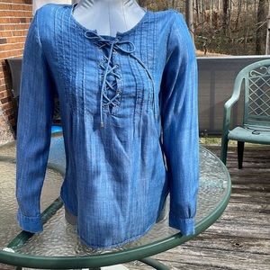 Cute Denim Tunic NWT